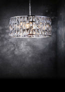 Lampadario Modern in Metallo Gelid Cromo
