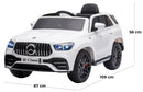 Macchina Elettrica per Bambini 12V con Licenza Mercedes M-Class Bianca
