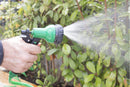 Tubo Pompa Canna dell'Acqua Estensibile 12 mt con Pistola Soriani Power Verde