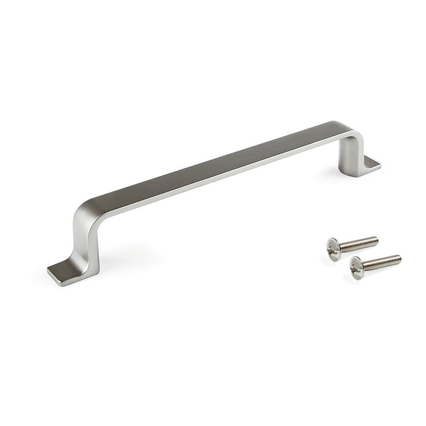 online Emuca Griff für Kobe Schrank Achsabstand 128 Satin Nickel Zamak