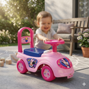 Macchina Cavalcabile per Bambini Volante Direzionabile Vano Contenitore e Telefono Disney Minnie Rosa