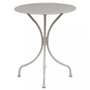Tavolo Bristol Ø60x71h cm in Acciaio Tortora