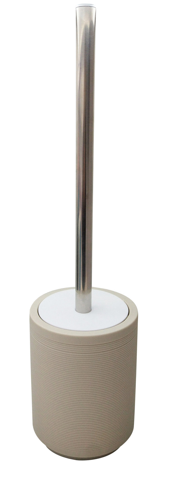 Porta Scopino 10,4x39,9x10,9 cm in Abs Crema