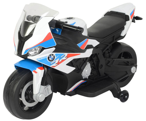 Elektromotorrad für Kinder 6V BMW S1000 RR Weiß prezzo