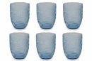Set 6 Bicchieri Ø8x10,5 cm in Vetro Villa d'Este Home Tivoli Fish