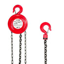 Argano a catena manuale 3 mt 1 ton paranco sollevatore con gancio frizionato