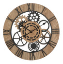 Orologio da Muro Tagran Ø60x5 cm in Ferro e MDF