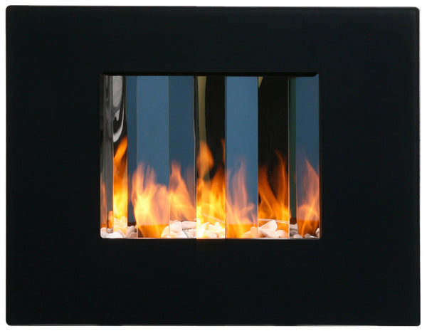 prezzo Bioethanol Wandkamin 67x52 cm Vannini Gauguin Schwarz