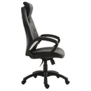 Sedia da Gaming Ergonomica Girevole Nero Altezza Regolabile 