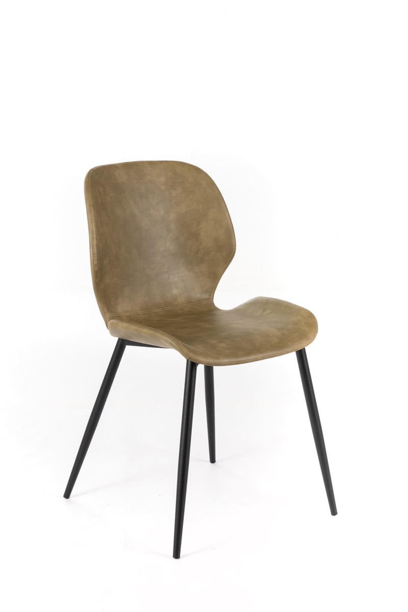 Set 4 Sedie 55x45xH83 cm in Soft-Touch Diana Sabbia