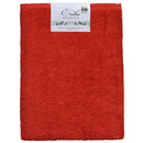 Set Spugna Asciugamani Ospite + Salvietta Ruggine