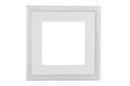 Plafoniera da Interno a LED in Plastica Bianco Opaco