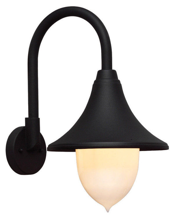 Wandlaterne 100W Bauer Paris Schwarz sconto