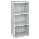 Libreria 3 ripiani 40x29x89 cm in Legno Bianco