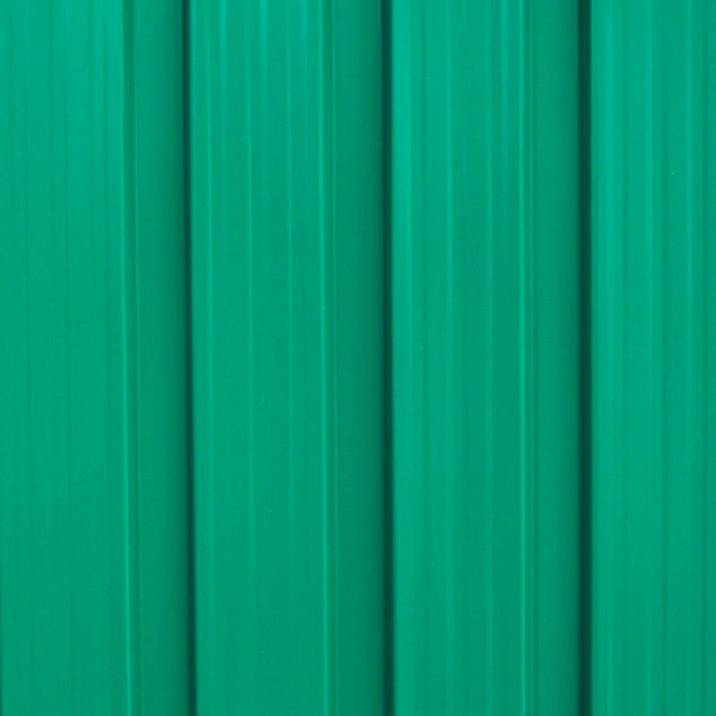 Casetta Box da Giardino in Lamiera 261x181x198 cm Basic L Verde