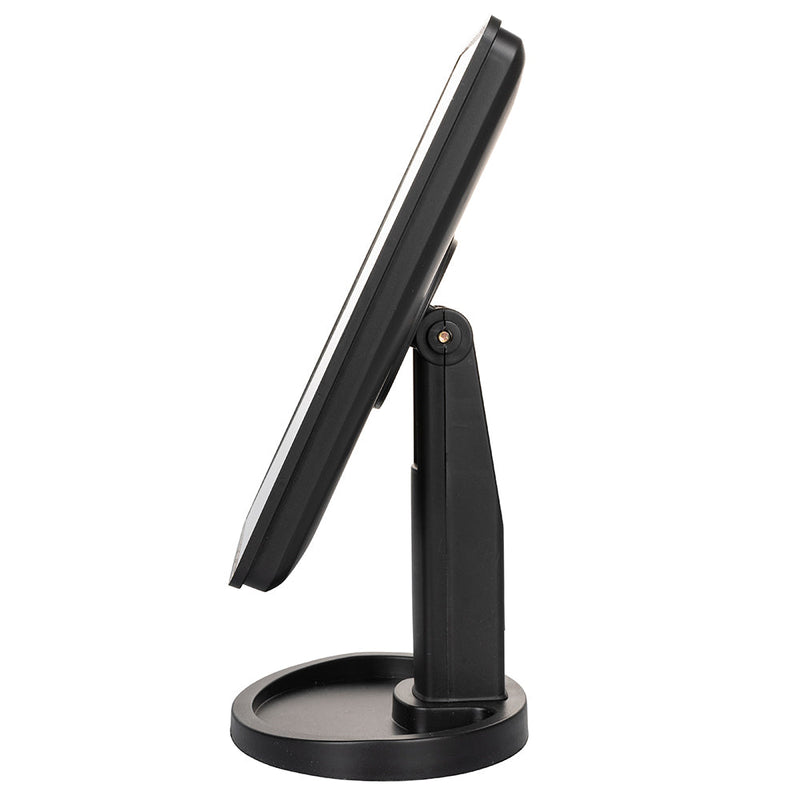 Specchio da Tavolo con LED per Trucco Make-Up Kooper  Nero