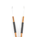 Set 3 Utensili Accessori per  Barbecue in Acciaio Wood 