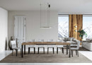  Tavolo Allungabile 160-244x80x77 cm Everyday Quercia Natura 