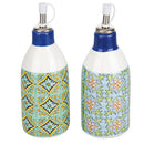 Menage Set Olio Aceto Sale e Pepe in Ceramica VdE Tivoli 1996 Infinito  