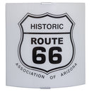 Applique 1xE27 Montatura Argento Vetro Lastra Route66 E-Energy Route66