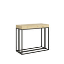 Consolle Allungabile 90-190x40x77 cm in Nobilitato Marrone