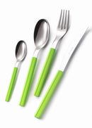 Servizio Set di Posate 24 Pezzi in Acciaio Eme Sky Verde 37