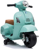 Piaggio Mini Vespa GTS Elettrica 6V per Bambini Verde Smeraldo