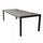 Waikiki Ausziehbarer Tisch 162/242x100x74 h cm in taubengrauem Aluminium