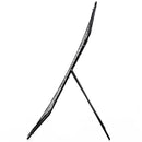 Rete per Allenamento per Calcio e Baseball Pieghevole 123x90x174 cm con Zona di Precisione Nero 