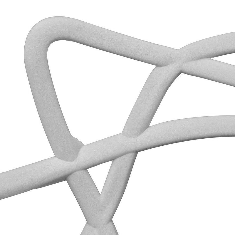 Set 4 Sedie 55x54x82 cm in Polipropilene Sveva Bianche