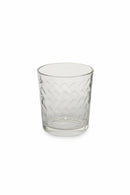 Set 6 Bicchieri Ø8,9x10 cm in Vetro Villa d'Este Home Tivoli Clear Trasparenti