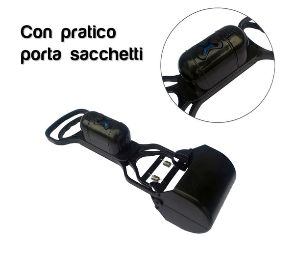 online Tierkotschaufel mit Beutelhalter und Rolle inklusive