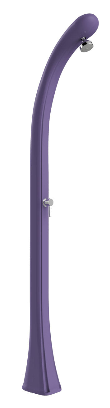 Doccia Solare da Esterno Giardino 20L Miscelatore Arkema Happy One Viola