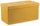 Trunk Chest Pouf Container aus senffarbenem Soriani-Samt