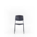 Set 4 Sedie 52x52xH79 cm in Polipropilene Mars Grigio Scuro