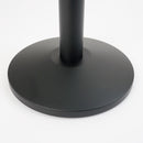 Colonnina con Nastro da 3 m in Metallo Nero nastro Grigio