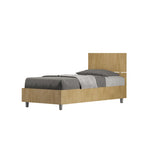 Letto Singolo Demas Testata Dritta  Quercia Varie Misure