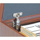 Scarpiera Panca 60x30x42 cm in Legno Melaminico Scuro