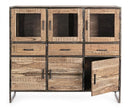 Credenza 6 Ante 3 Cassetti 135x40x120h cm Elmer 