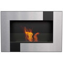 Camino a Bioetanolo da Parete 60x40 cm Flig Huston Cube