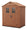 Casetta da Giardino Porta Attrezzi 190x122x221 cmin Evotech+ Keter Darwin 6x4 Marrone
