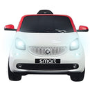 Macchina Elettrica per Bambini 12V Smart Fortwo Cabrio Bianca