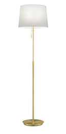 Piantana da Interno  E27 in Metallo Ottone Satinato