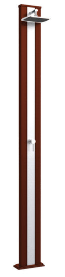 Doccia Solare da Esterno Giardino 30L Miscelatore Arkema Spring S Fascia Inox Oro Van Gogh