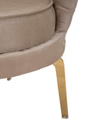 Poltrona 83x76x78 cm in Tessuto Imbottito