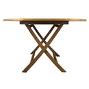Tavolo Pieghevole Ottagonale da Esterno Octogon 120x120 cm in Teak      