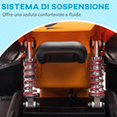 Quad Elettrico per Bambini 12V McLaren MCL 35 Nero e Arancione