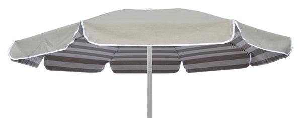 sconto Ombrellone da Giardino Ø200 cm Telo in Cotone Doubleface