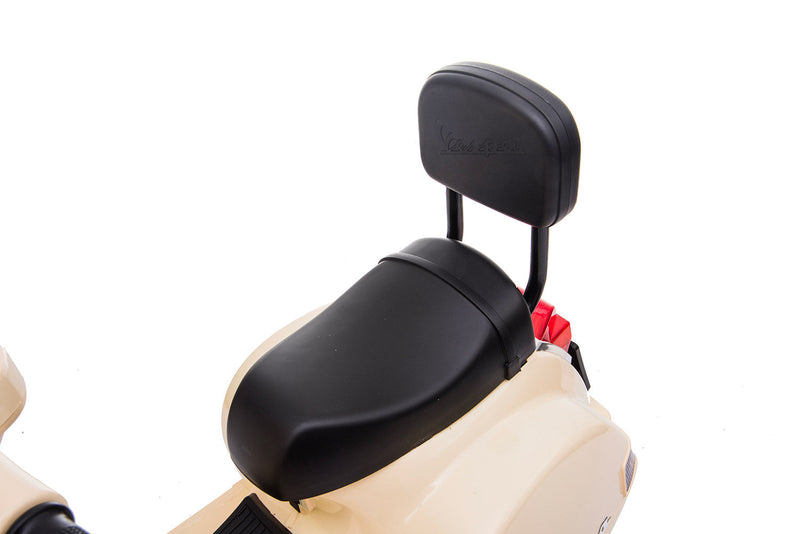 Piaggio Mini Vespa PX150 Elettrica 6V per Bambini Crema