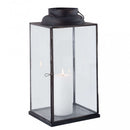 Lanterna Naomi Grande 20,5x20,5x44 h cm in Acciaio Antracite